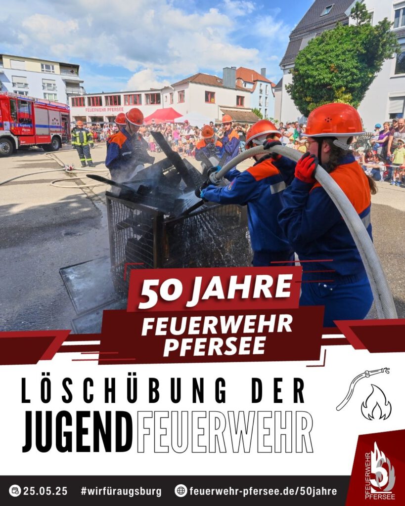 Löschübung der Jugendfeuerwehr